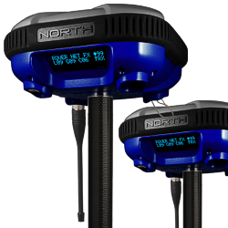 SmaRTK GNSS L1+L2 Base and Rover Set, for Network / CORS