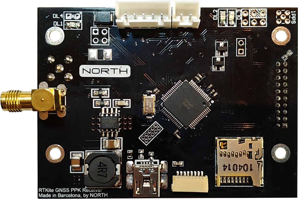  PPKoord PPK GNSS Receiver L1+L2 - without Helix GNSS Antenna